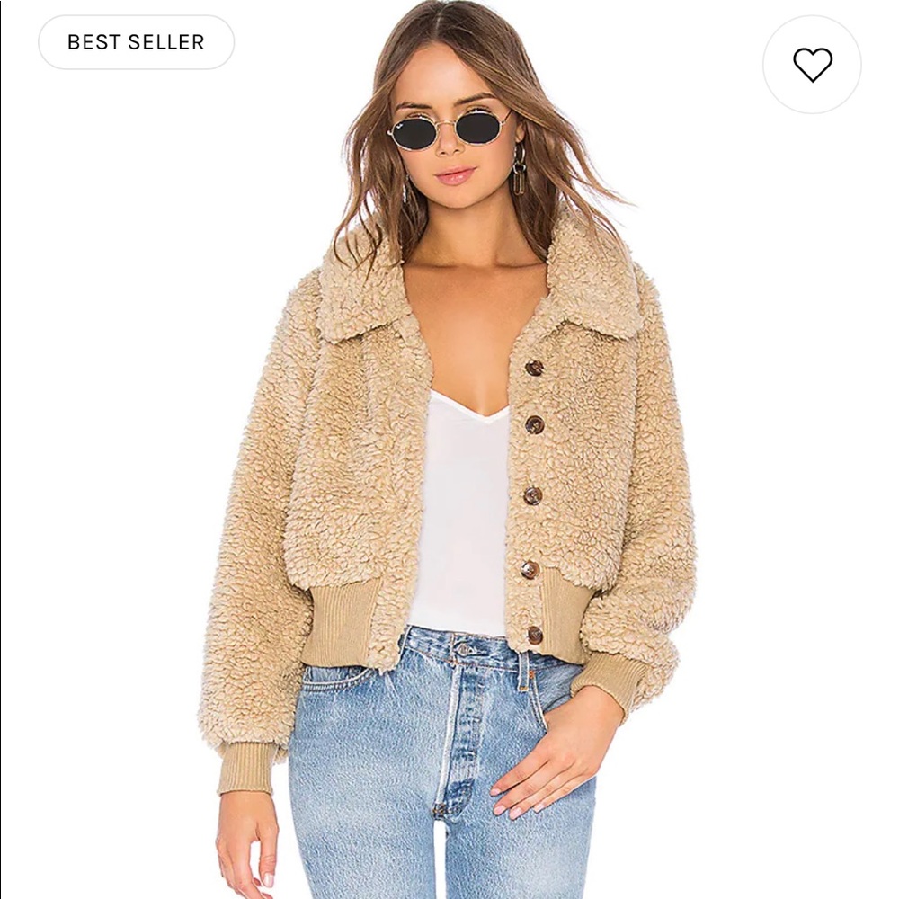 NEW TULAROSA BRADLEE TEDDY JACKET